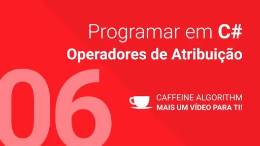 Operadores de Atribuição
