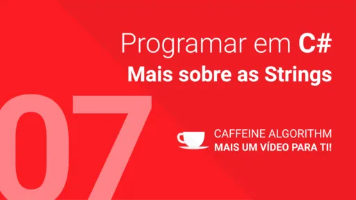 Mais sobre as Strings