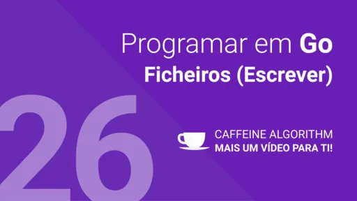 Ficheiros (Escrever)